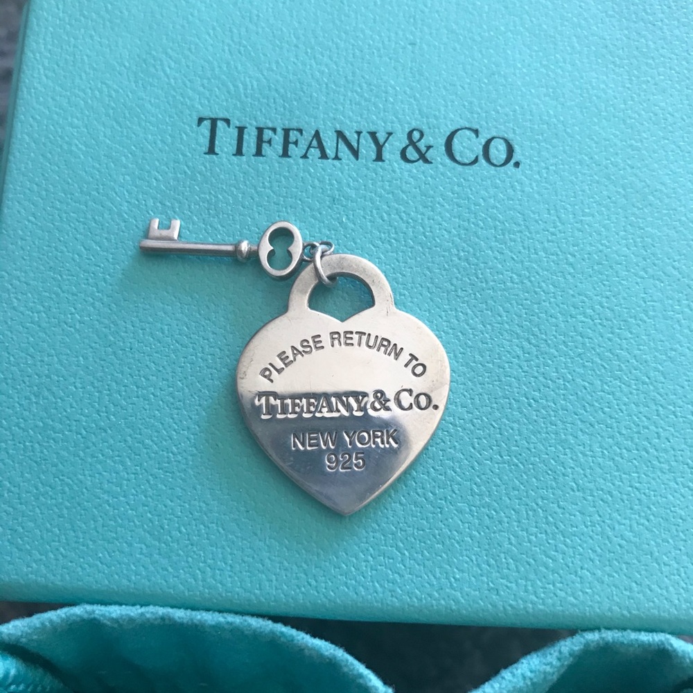 Tiffany & Co Heart with key Charm